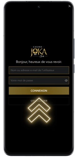 Connexion compte Joka Casino