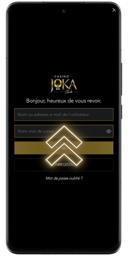 Identifiant Joka Casino