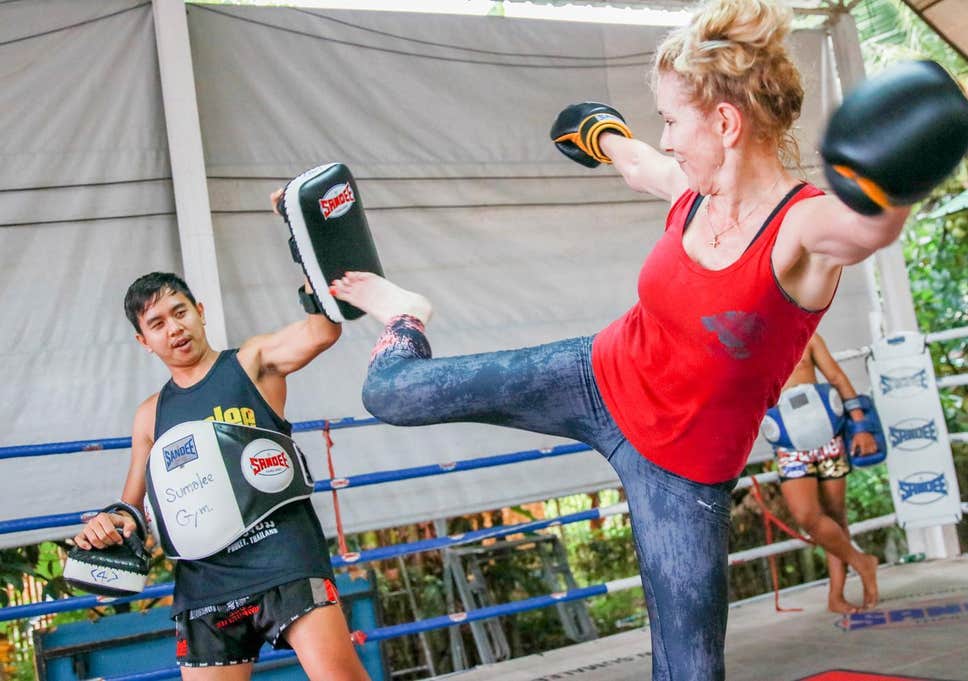 Workout Businesses with Boxing in Phuket island